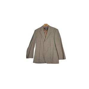 Jacquemus "Le Splash" Womens 38 Linen Blazer Beige